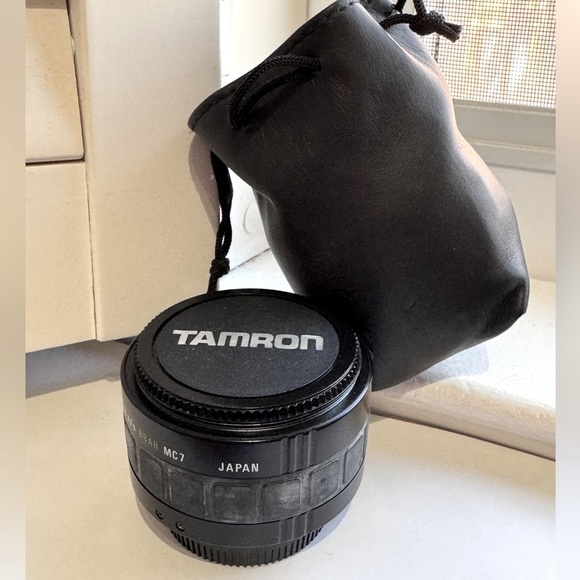 📸 Vintage Tamron 2x Teleconverter Camera Lens with Pouch Nikon 📸 - Picture 1 of 16